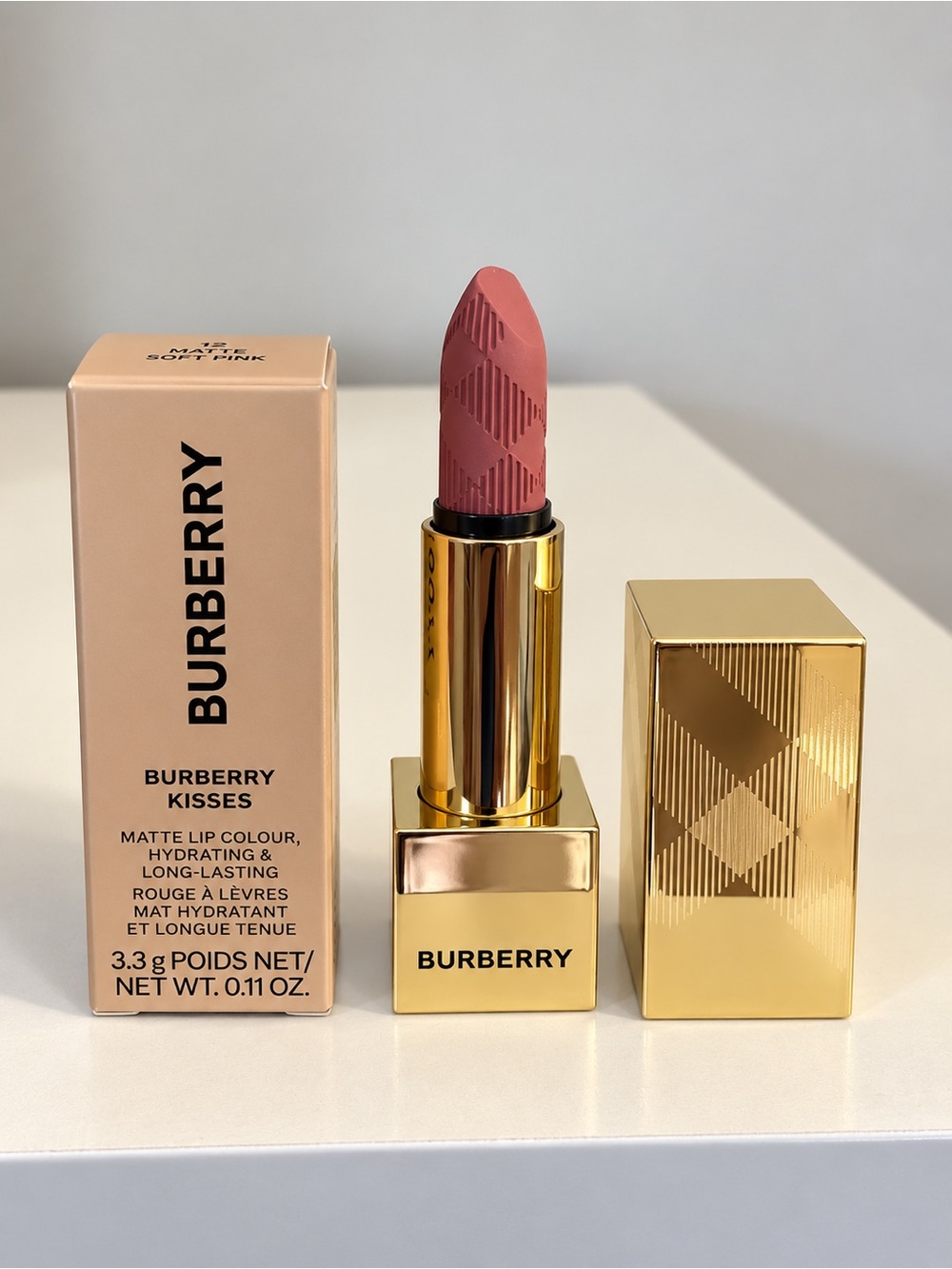 Burberry Kisses Matte Lipstick — Soft Pink